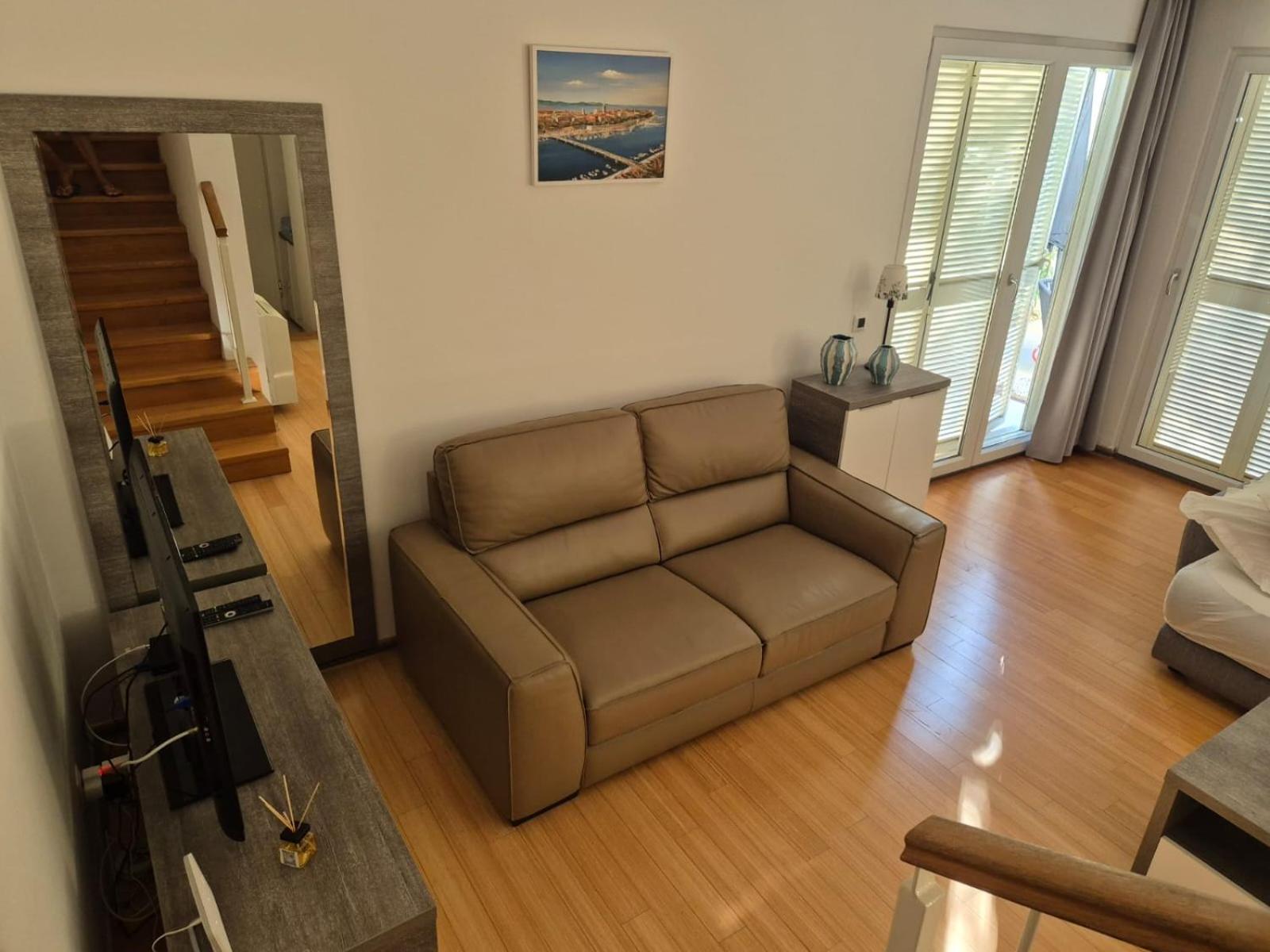 Luxury Two-Floor Apartment In Petrcane With Garden And Pool Экстерьер фото