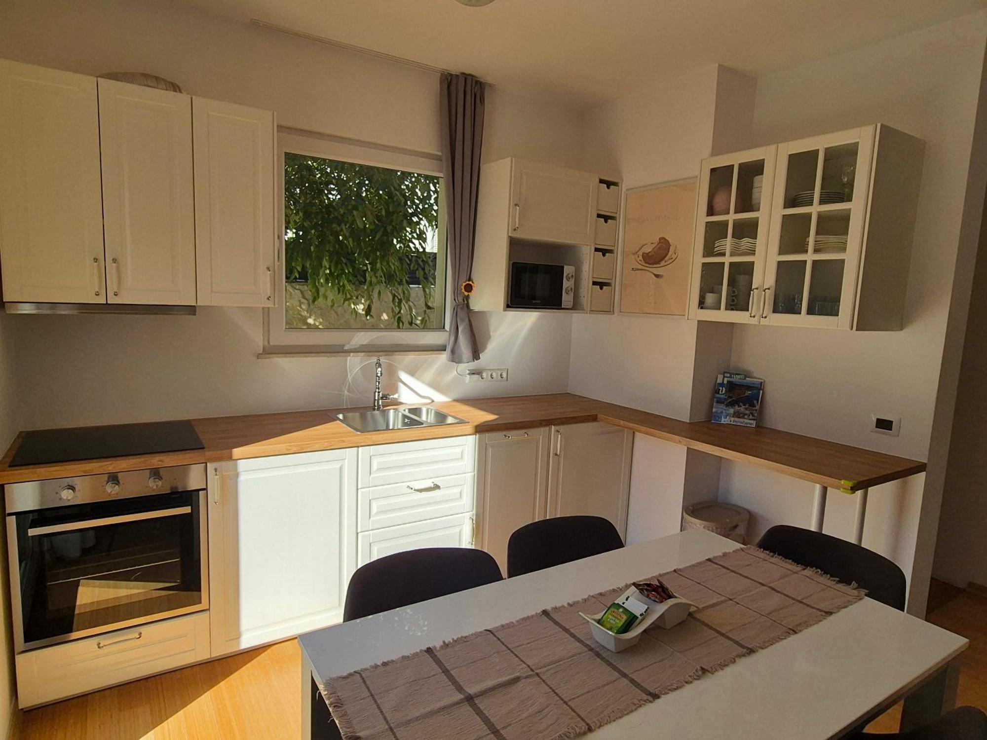 Luxury Two-Floor Apartment In Petrcane With Garden And Pool Экстерьер фото